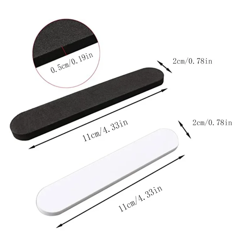 10pcs Hat Sizer Reducer Insert Tape To Make Fit Smaller Self Adhesive Resizer Foam Reducing Tape Fitted Hat Size Reducer