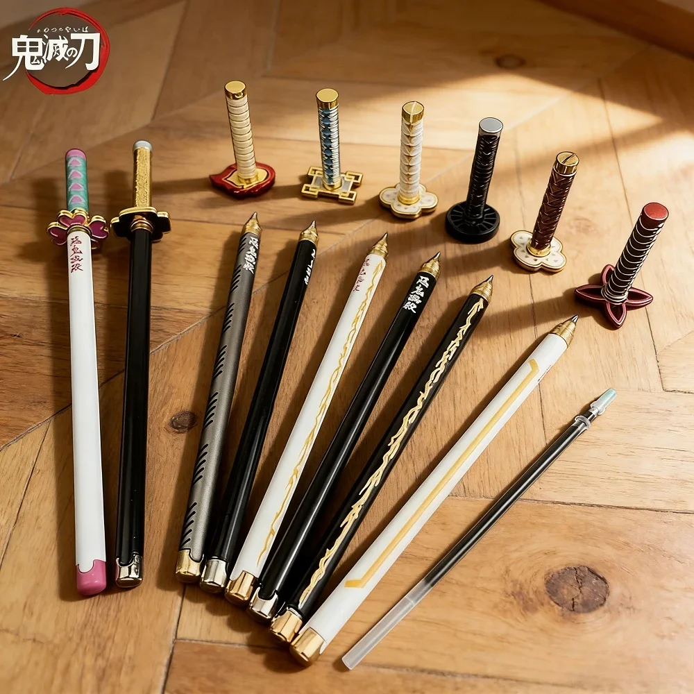 20cm  Anime Peripheral Neutral Pen/my Wife/Zenyi/moth/butterfly Blade Day Wheel Knife Stationery Signature Pen