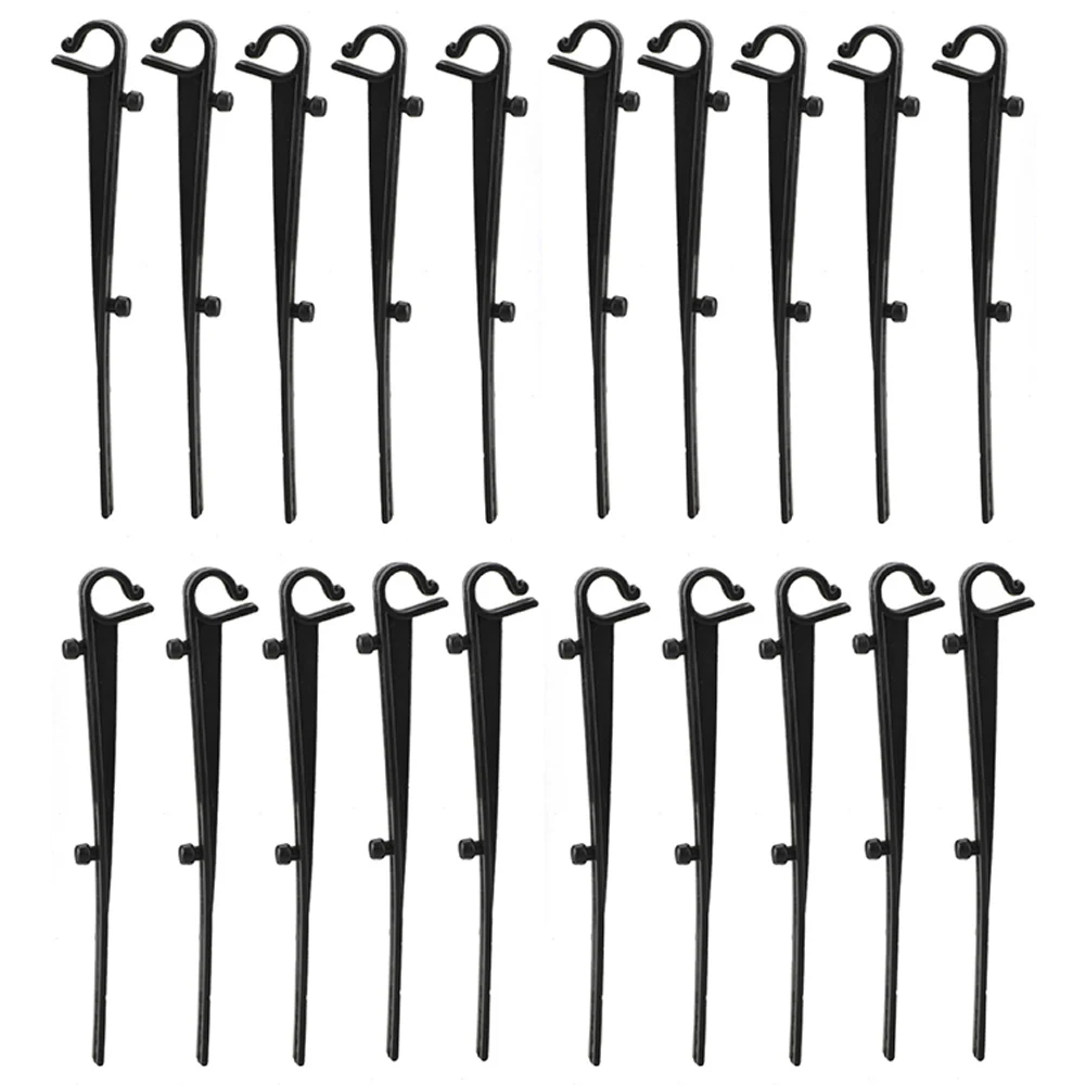 20pcs Gutter Clip Gutter Brush Clips Maintain Clean Gutters Plastic Fixing Clips  Drain Guttering Cover Net Ground Nail ﻿