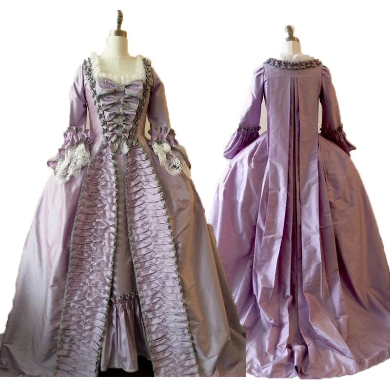 film Casanova Victoria cosplay costume Victoria in Casanova purple dress women rococo victorian ball gown duchess princess dress