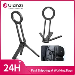 ​Ulanzi MA30 Carabiner-Mounted Phone Tripod for iPhone 15 14 13 12 Pro/Pro Max Dual-sided Magnet Tripod Desk Mount Phone Handle