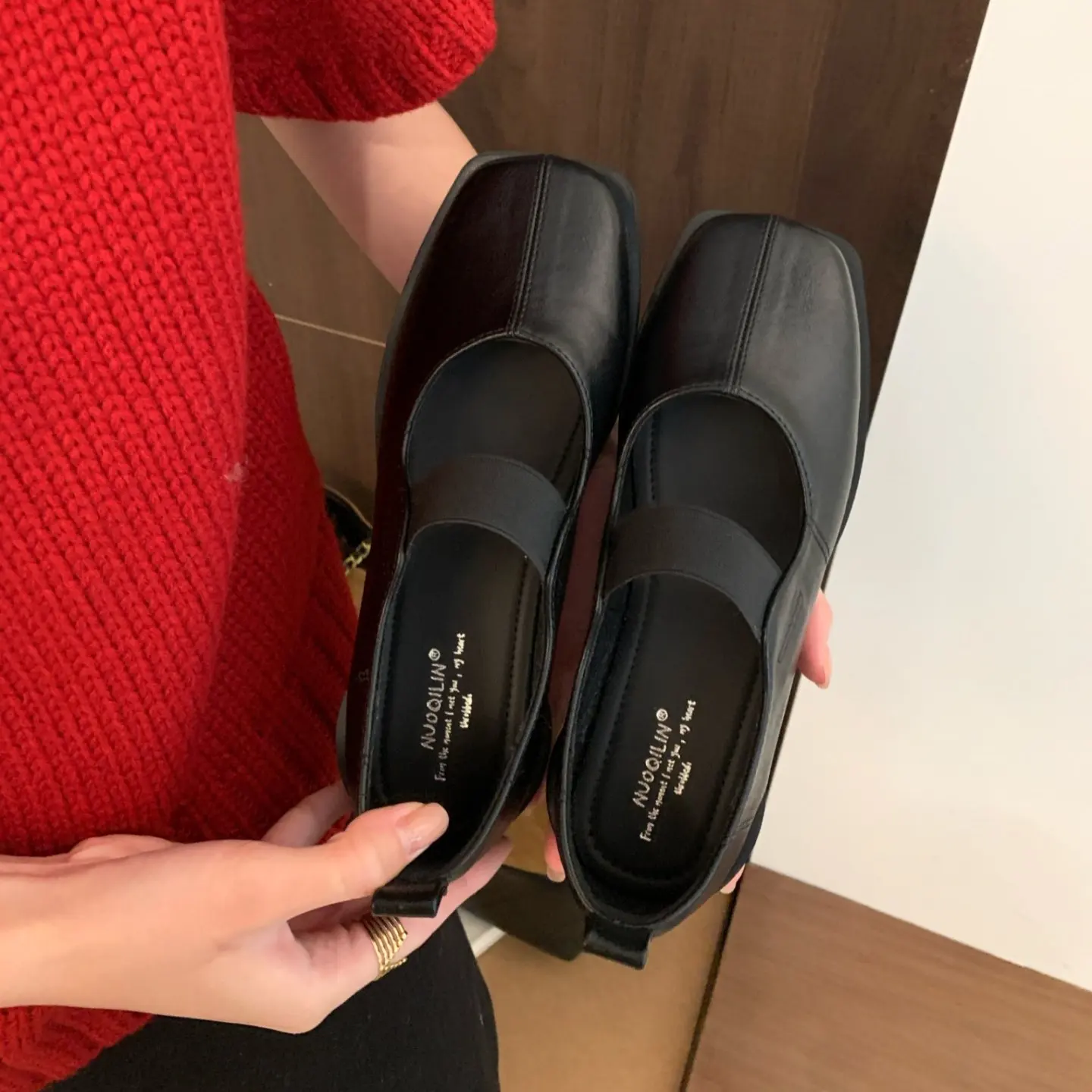nuoqilin-retro-sle-flat-bot-mary-jane-oes-women's-soft-sole-ballet-flats-korean-sle-daily-wear-synthetic-leather