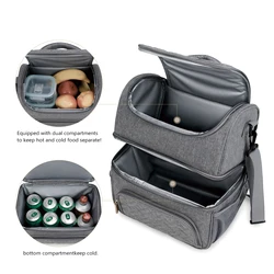 Multifunctional mother and baby bag waterproof and insulated bag to keep fresh portable one-shoulder outdoor mother's milk bag