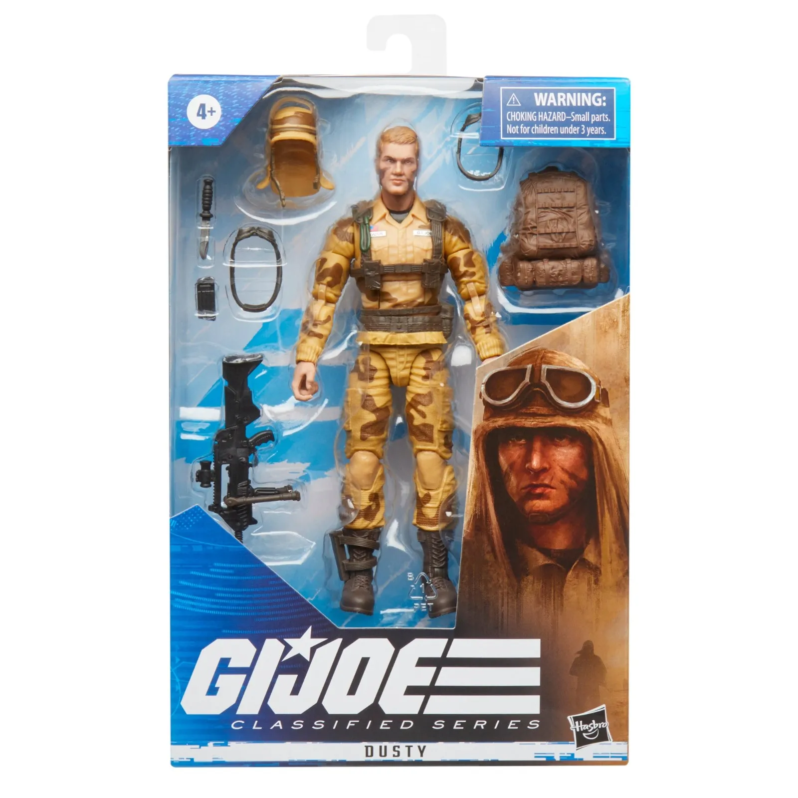 Genuine G.I.Joe GIJoe Dusty Action Figure Model Toy 6in Soldier Collection Gift