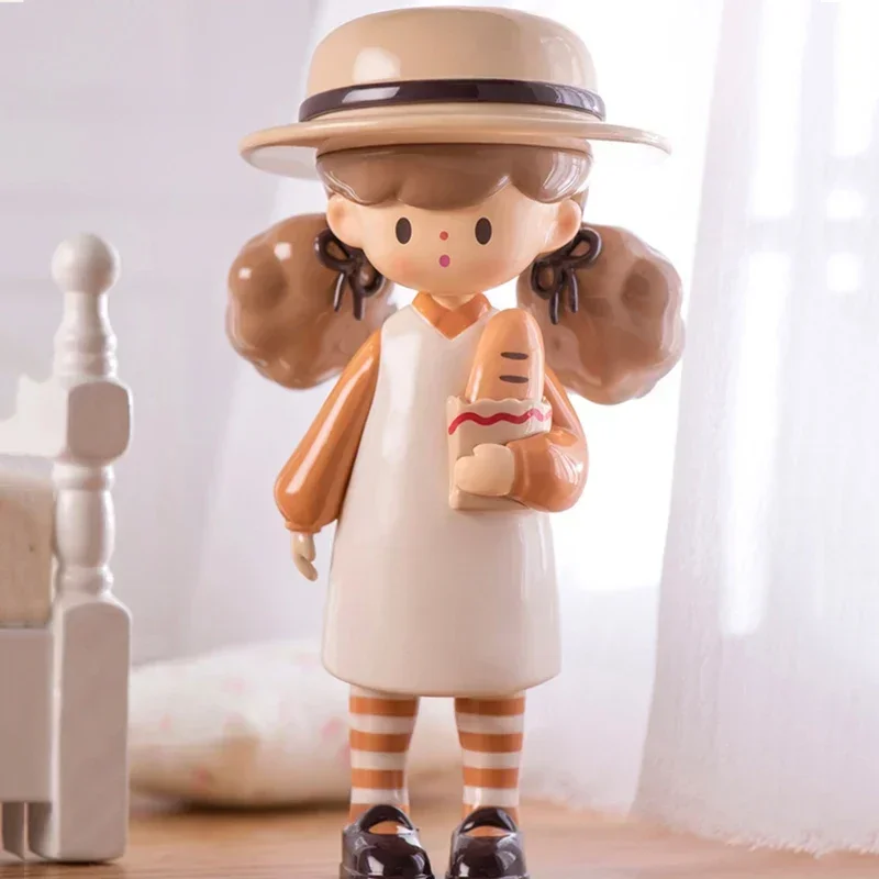 VINDING EENHOORN Molinta Popcorn Zus Retro Wear Series Blind Box Speelgoed Kawaii Anime Action Figure Verrassing Mystery Box Poppen