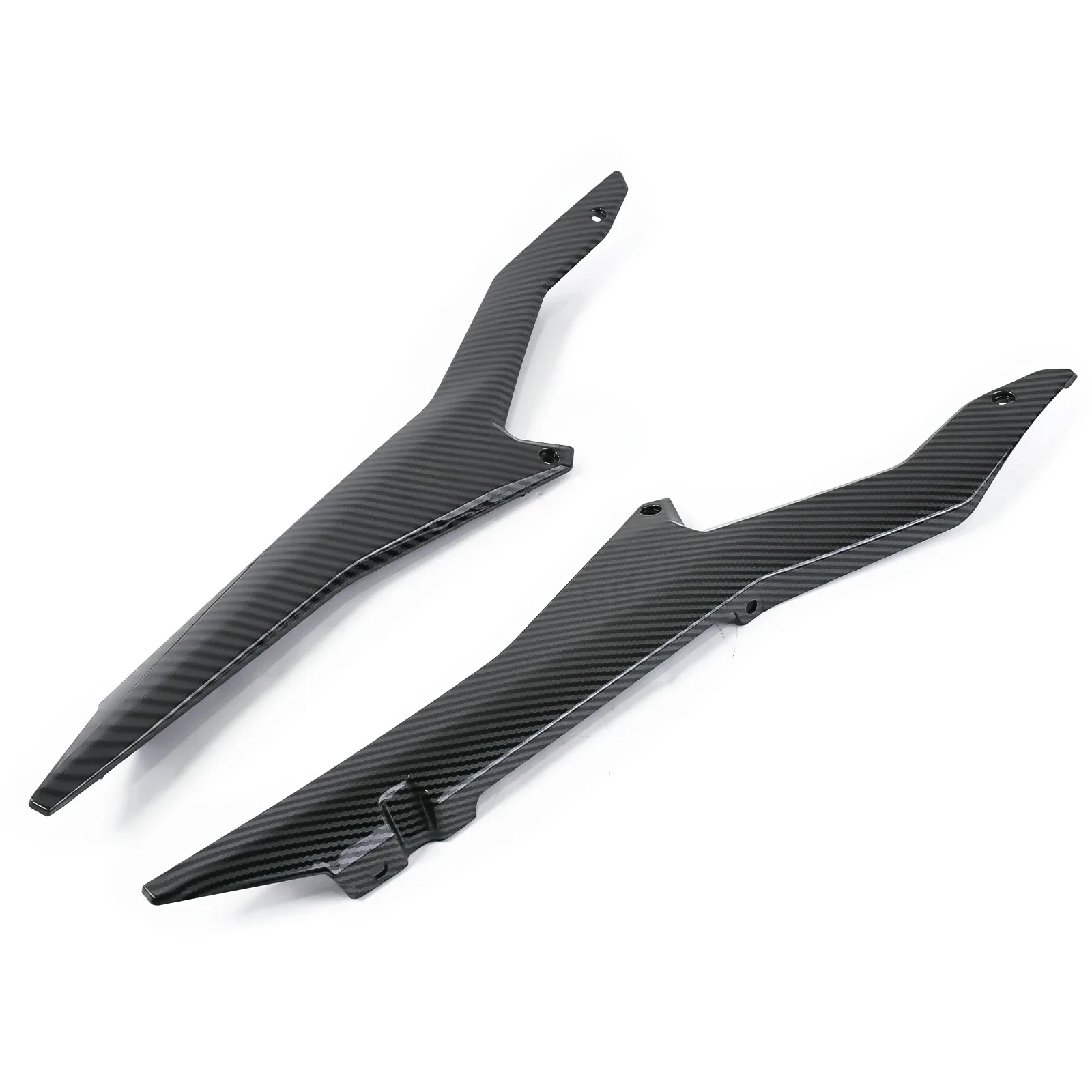 For SURRON Ultra Bee Real Carbon Fiber Left and Right Rear Side Panel Body Guard Decorative Plate Electric Motorcycle Parts