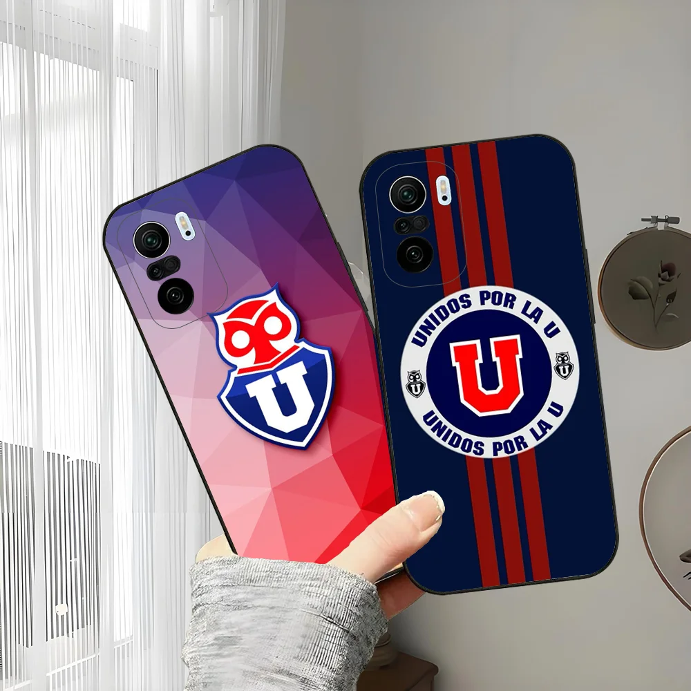 Chile U-University Logo Phone Case For Xiaomi 11 Redmi Note 11 5G 8T 9A 9 10T Note8Pro Note9 12SUltra Black Case