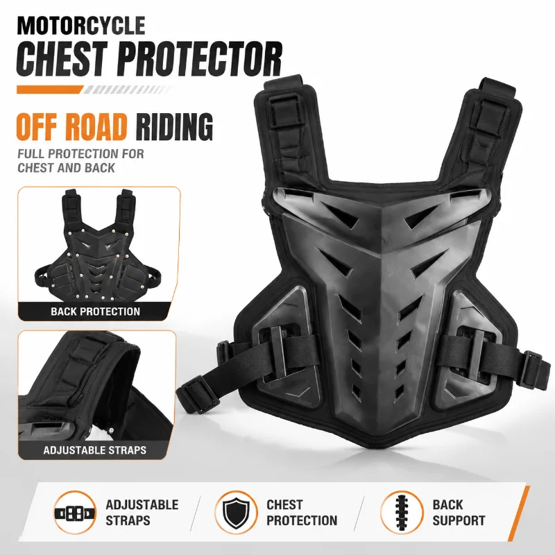 Motorcycle Jacket Protective Vest Riding Jacket Off-road Motorcycle Racing Protective Equipment Chest Back Protection