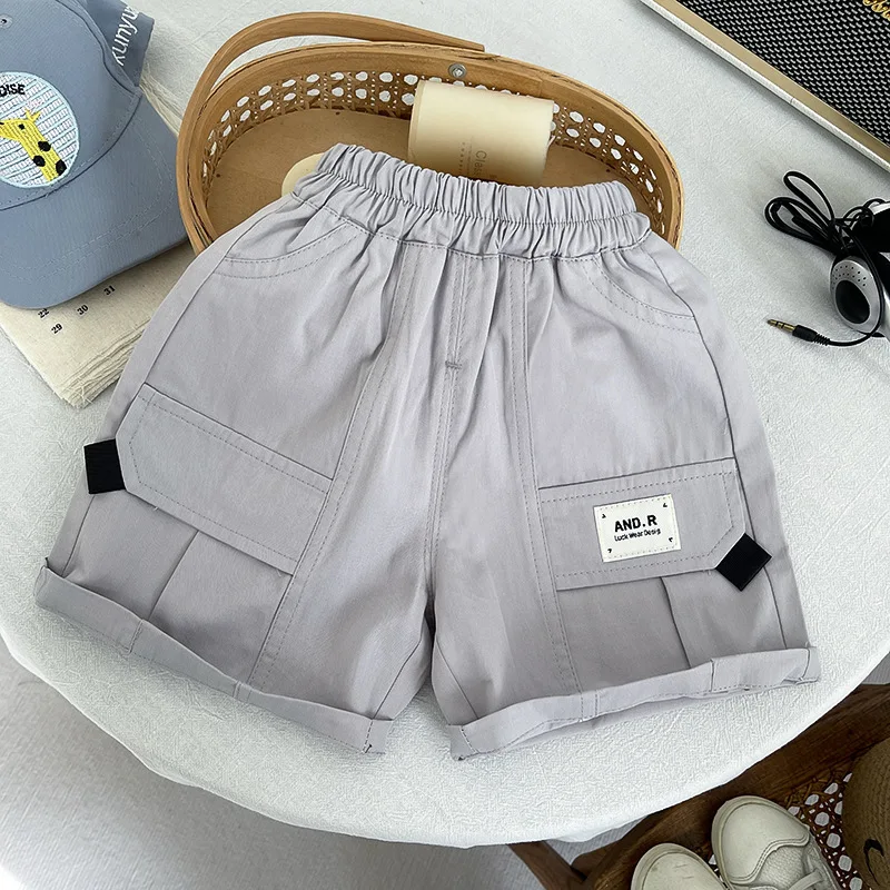 New Kids Boys Girls Summer Clothes Cotton Strips Sports Suit Infant T Shirt Shorts Children Clothing Tracksuits Set 0-5 Years