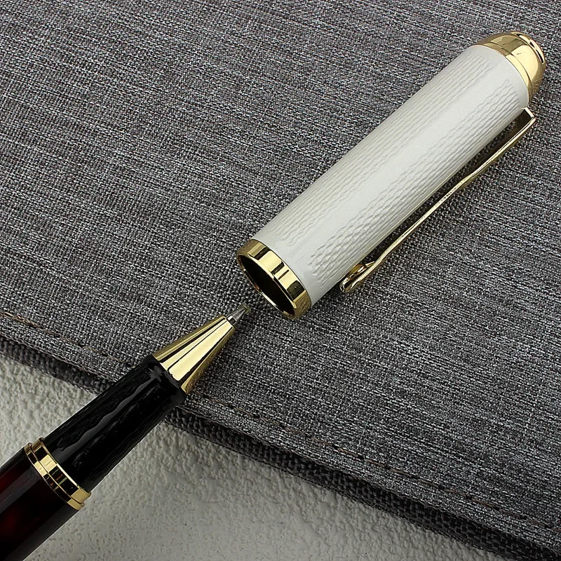 Metal Golden Clip Luxury 821 Gel Pen Ballpoint Pen Advertising Gift Signature Roller Ball Pen