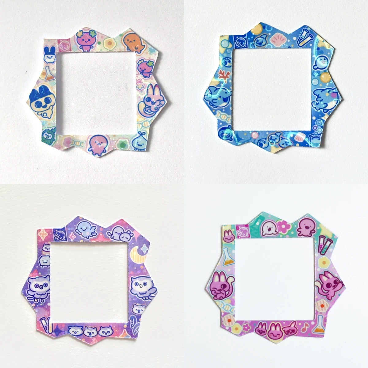 

Cartoon Paradise Panel Film Tamagotchi Stickers Panel Paper Decorative Stickers Accessories