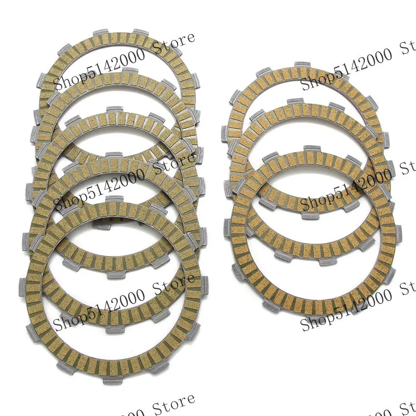 Motorcycle Clutch Friction Disc Plate For Suzuki DR750 SJ/SK DR650 XF650 DR650SE Freewind DR800 OEM:21441-49200/21441-31D00 8