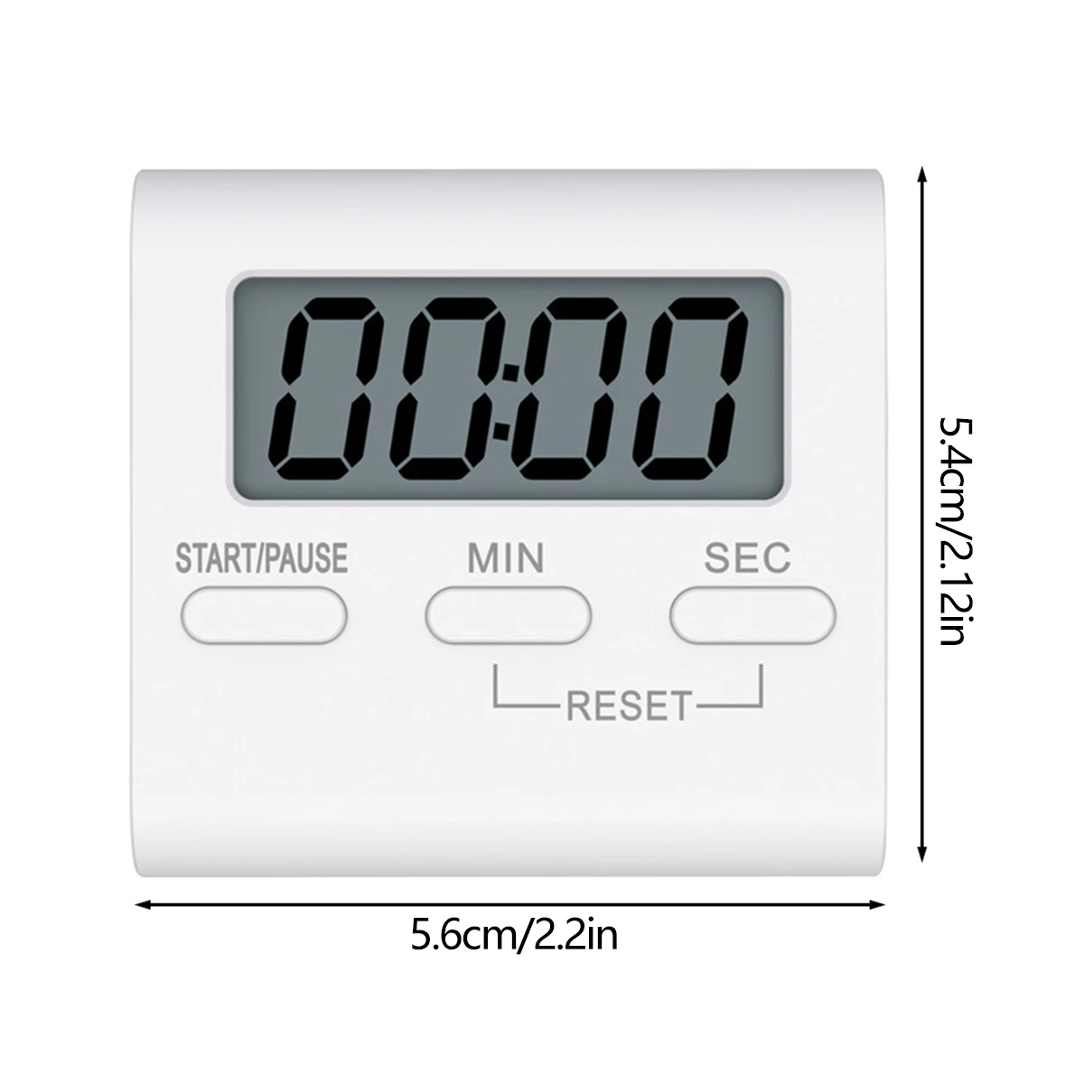 Non battery countdown timer kitchen timer reminder convenient electronic timer stopwatch