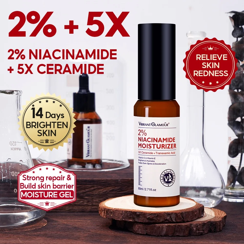 Levendige Glamour Nicotinamide Reinigingsspray Nicotinamide Essence Nicotinamide Toner Retinol Essence + Retinol Gezichtscrème