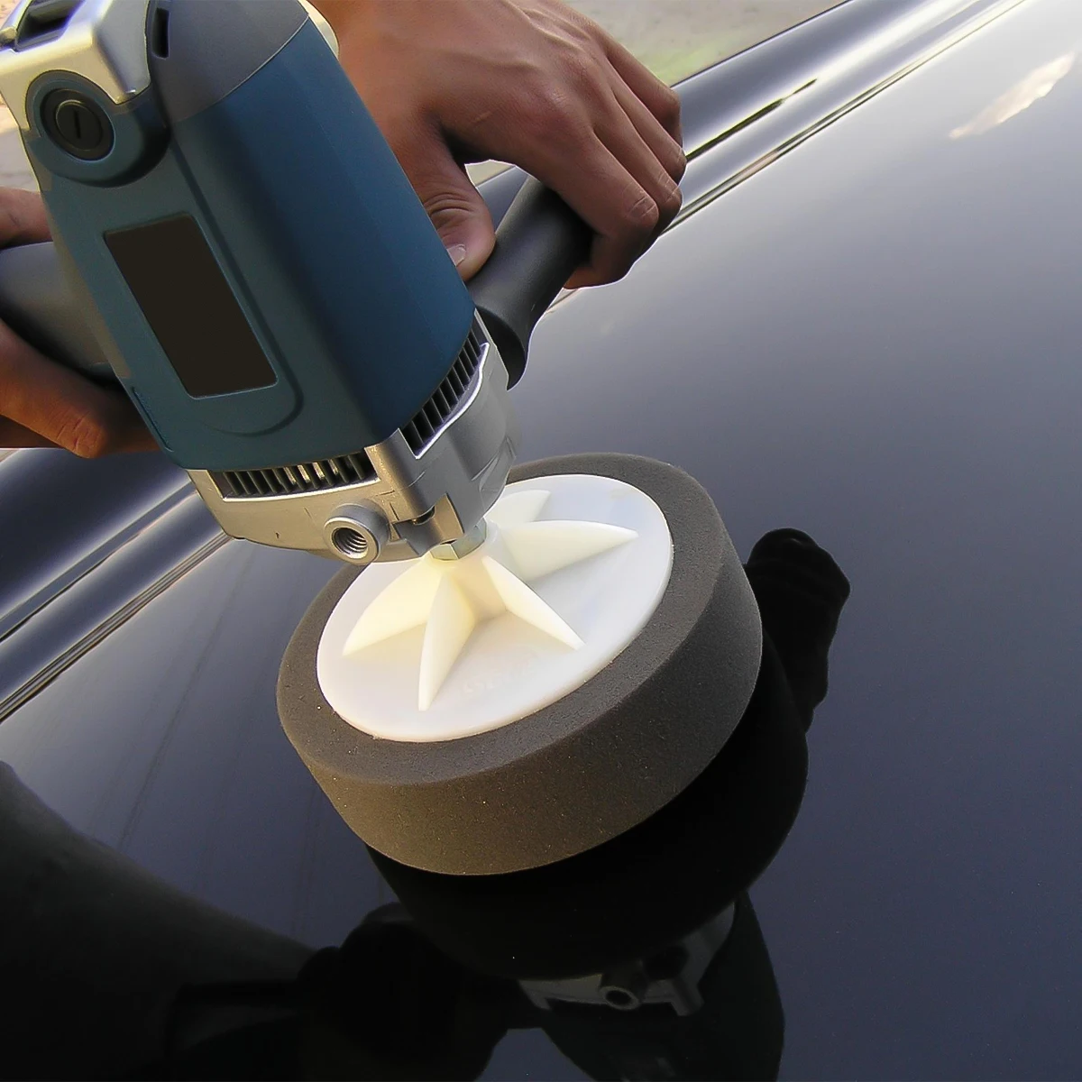 

Automotive Detailing Accessories Car Hub Sponge Buffer Polishing Pad Buffing Pads Kit