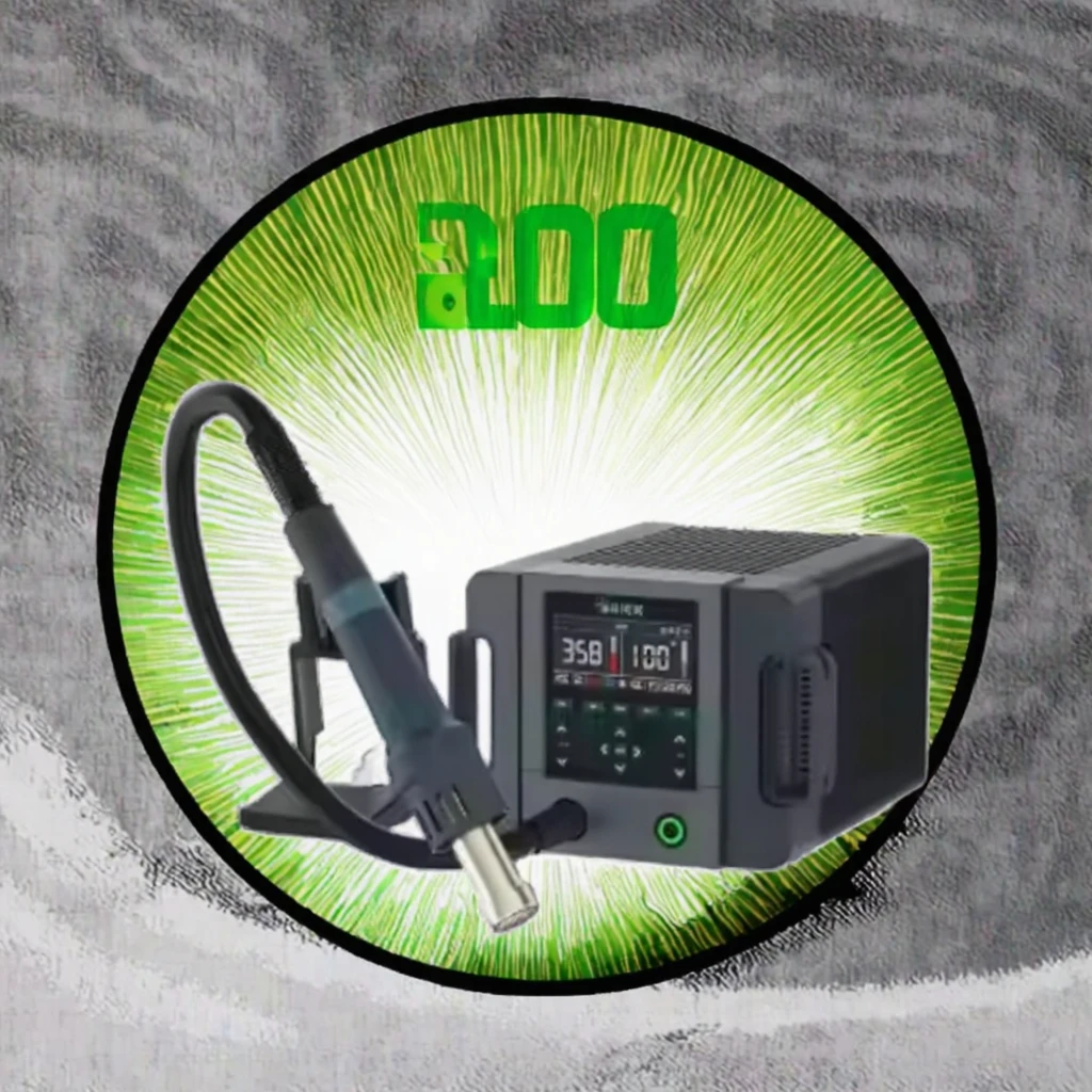 861 Pro Quick Intelligent Digital Display 1300W Hot Air Rework Station Soldering & Desoldering PCB Chip Repair For Mobile Phones