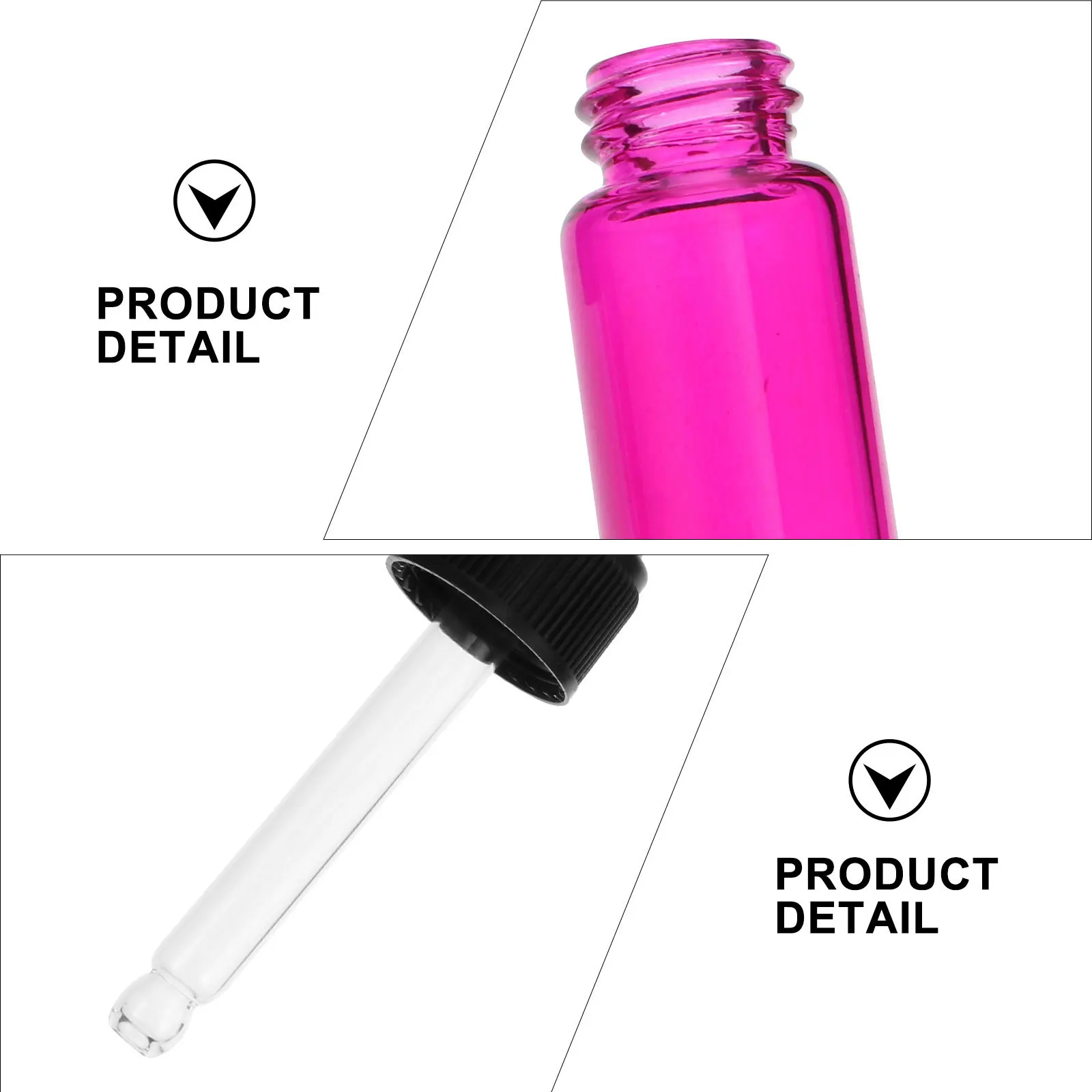 

30Pcs 5Ml Glass Empty Bottle with Dropper for Essential Oil Refillable Travel Dropper Dispenser Subpackaging Liquid Container