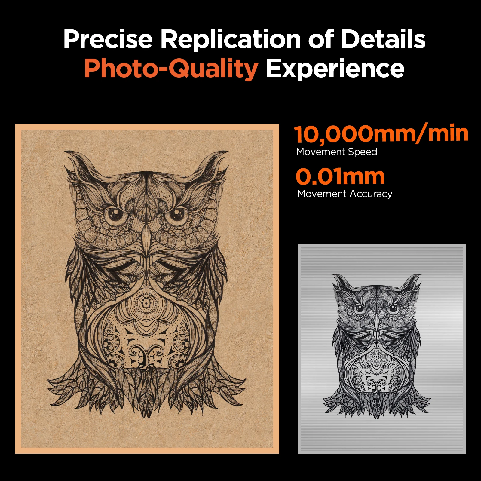 Laser Engraver ACMER P1 10W CNC Cutter Laser Engraving Machine Class 4 For Stainless Steel Wood, Metal Acrylic Leather