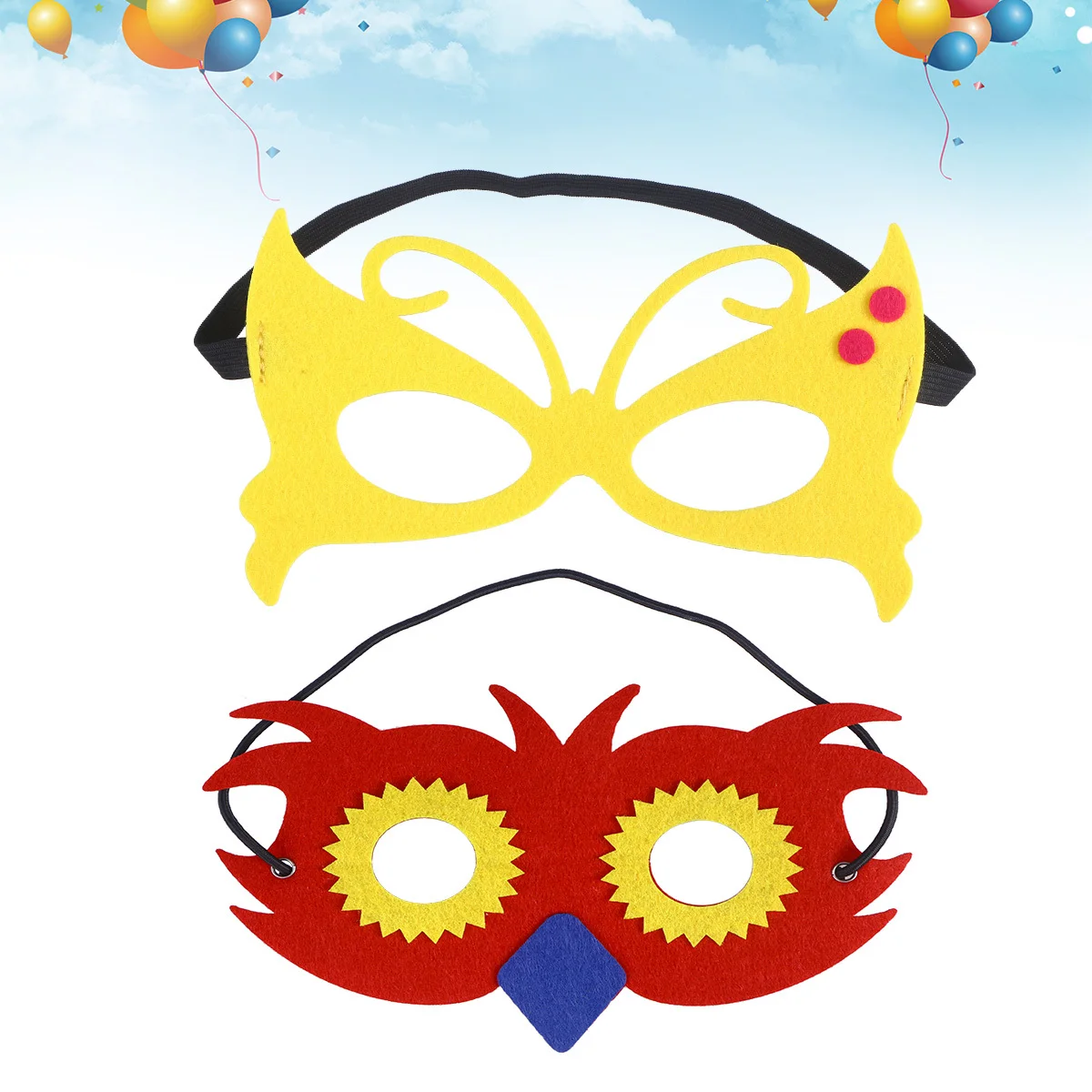 

Маска совы, полумаска с изображением животного для косплея, дня рождения, прочный, удобный мультяшный дизайн, стильные маски совы для детей