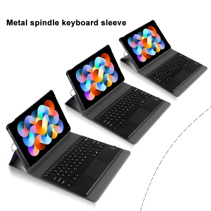 Keyboard Case for Xiaomi Redmi Pad Tablet Case 2022 Magnetic Shell 10.61 Inch Protective Cover for Redmi Pad Case Keyboard Cover