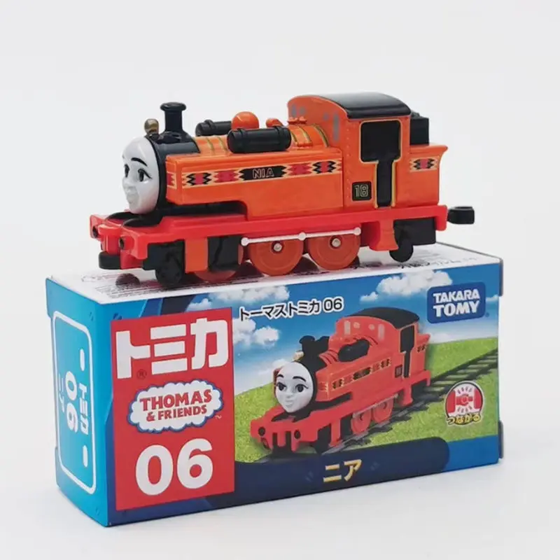 Takara tomia Pla-Rail Plarail Thoma & Friends aluminiowy Model samochodu silnik czołgowy pociąg kolejowy zabawki na prezenty dla dzieci modelu lokomotywy zmotoryzowanej