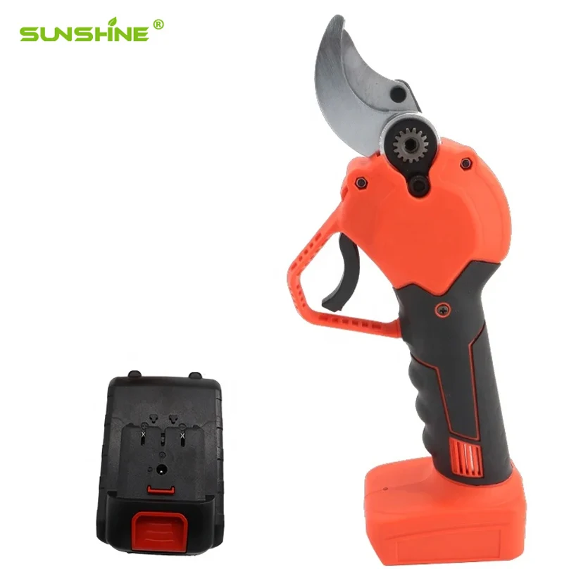 

SUNSHINE Electric Pruner Telescopic Pruning Shear Steel Handle Baterijske Skarje Tijaras De Poda Sekator Elektryczny Farmers