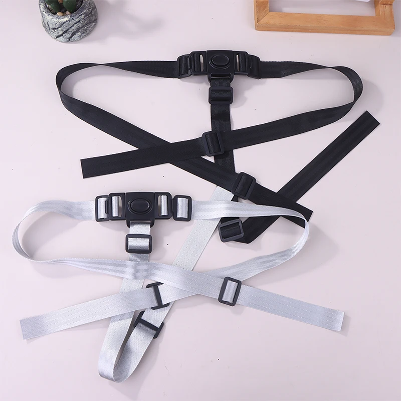 Baby Dining Chair Safety Belt Baby Feeding Chair Belt 3 Point Baby Fixed Seat Harness Belt Baby Stroller Seat Harness Belt