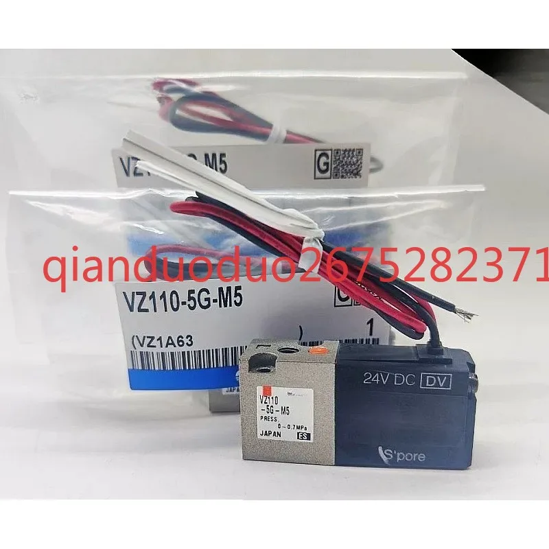 Подходит для электромагнитного клапана SMC VZ110-5G-5LZ-5MZ-5MOZ-5LOZ-M5 VZ1120-5LZ-5MZ-M5-F