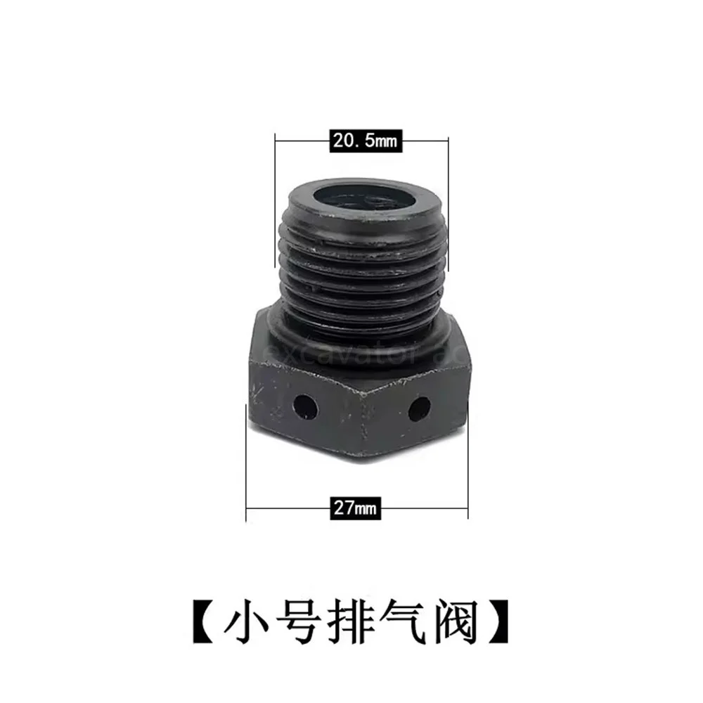 For 68/75/100/135/140 Hydraulic Breaker Exhaust Valve Charging Valve Filling Screw Nitrogen Valve Plug Excavator Parts