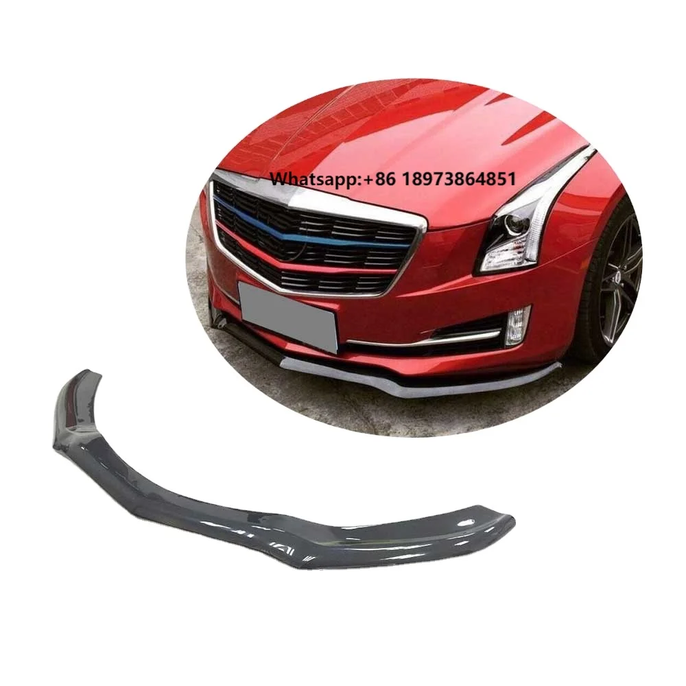 

Carbon Fiber Body Kit Front Bumper Lip Protector Fit for Cadillac ATS 2013-2015