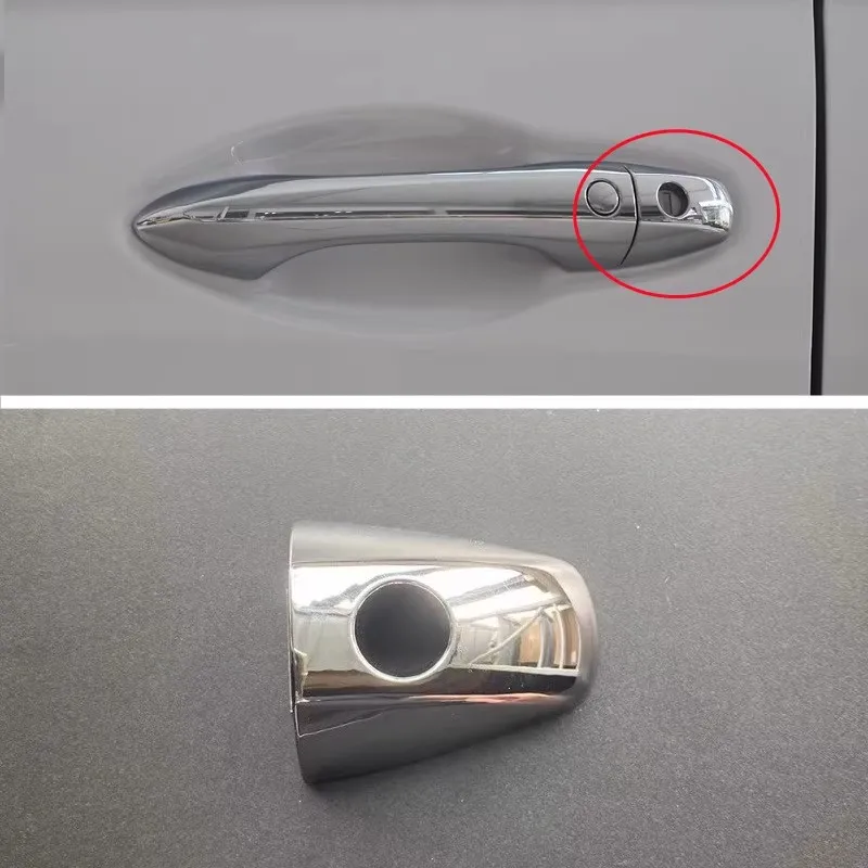 

1 шт. для наружной ручки автомобиля водителя SPIRIOR от 15 до 18 лет, маленькая гальваническая крышка, крышка отверстия для дверного замка