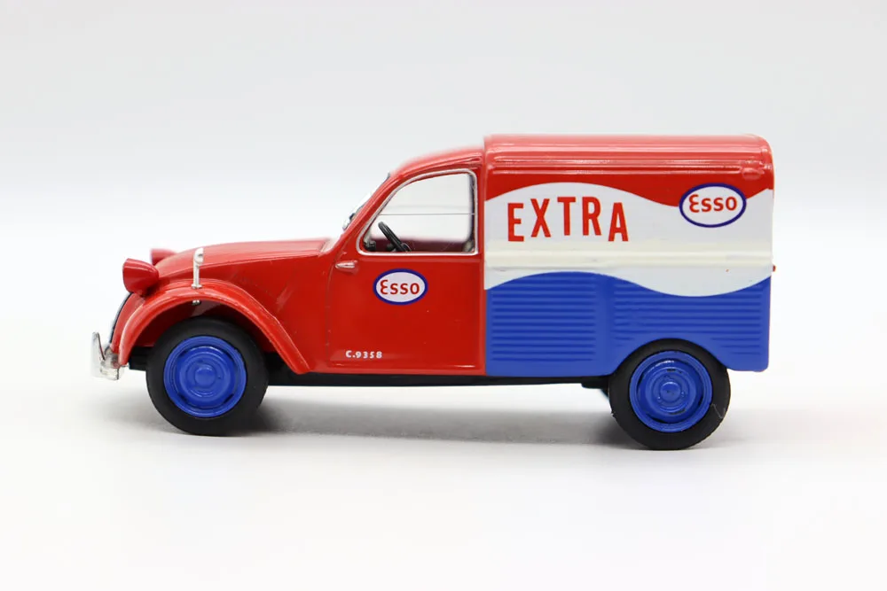 

NEW 1/43 Scale Ci-troen 2CV Fourgonnette"ESSO" Van Diecast Toys For Collection Gift