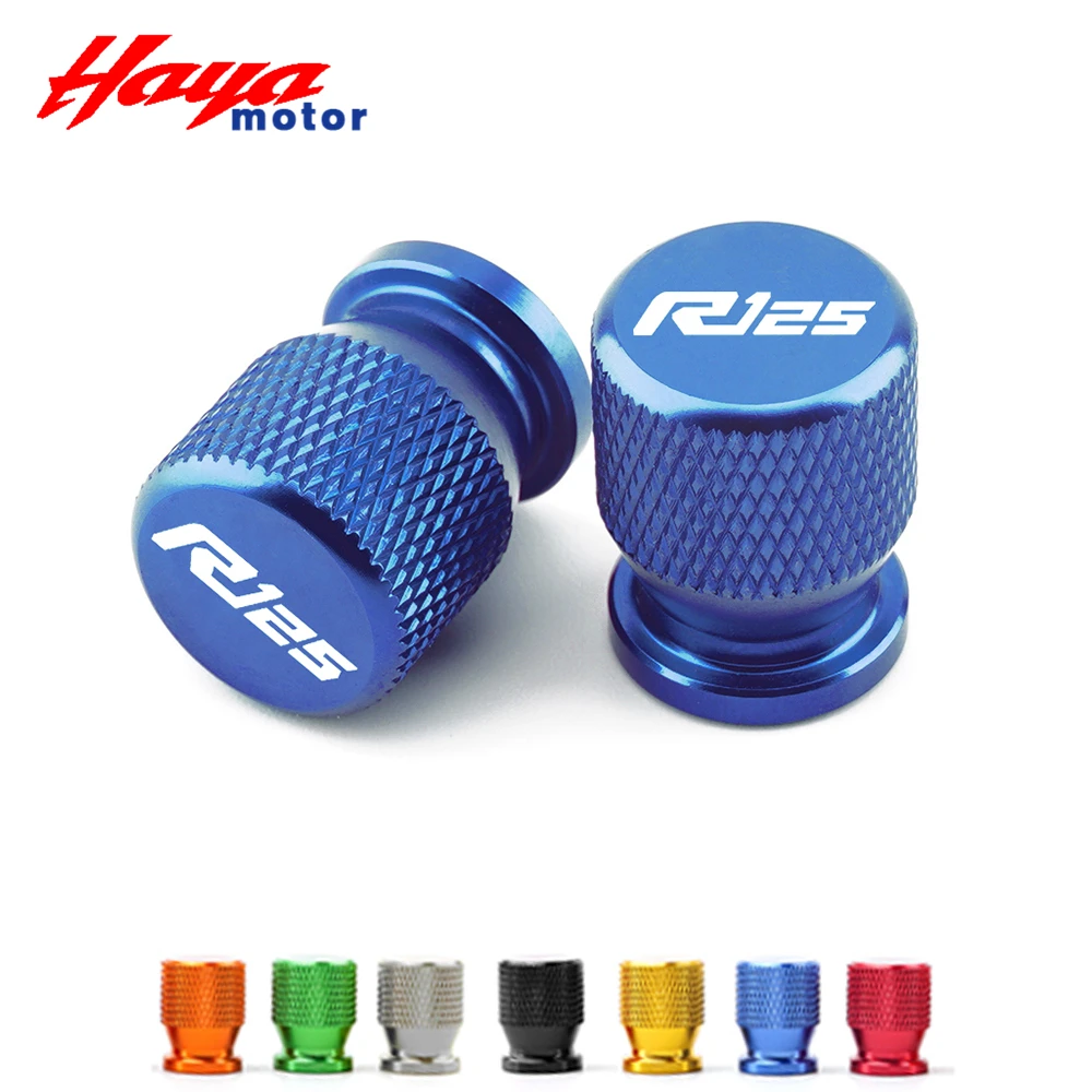 For YZF R125 YAMAHA YZFR125 YZF-R125 2022 2021 2020 2019 2018 Moto Tire Valve Caps Tyre Air Port Cover Motorcycle Accessories