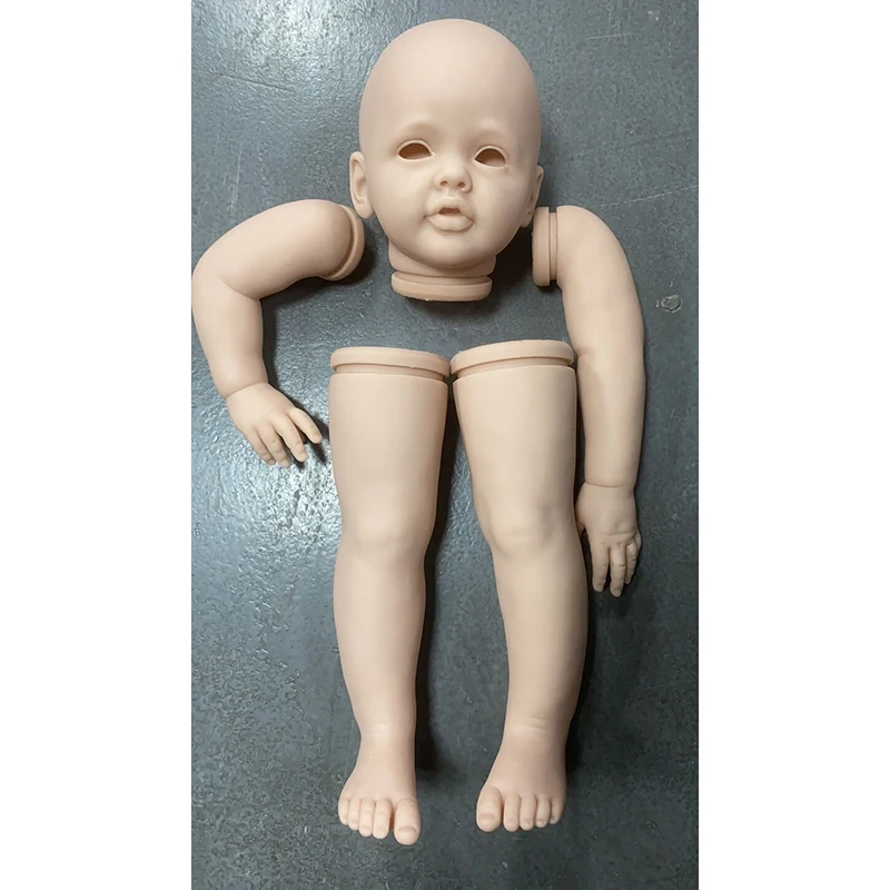 27Inch Reborn Betty Doll Kit Already Painted Kits/Un painted Kits Soft Touch Fresh Color DIY Doll Parts with Cloth Body