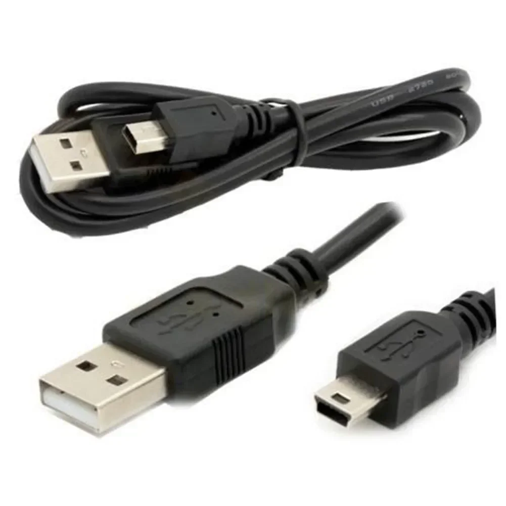 Data Sync Cable Mini USB Data Cable In-car Use Wear-resistant Anti-corrosion Car USB Interface Direct Installation