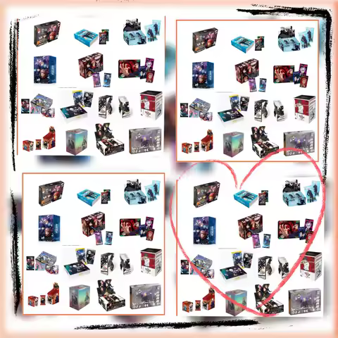 Jujutsu Kaisen Card Warlock Cards Gojo Satoru Fushiguro Megumi Itadori Yuji Cards Anime Character Pack Card Toys Gifts