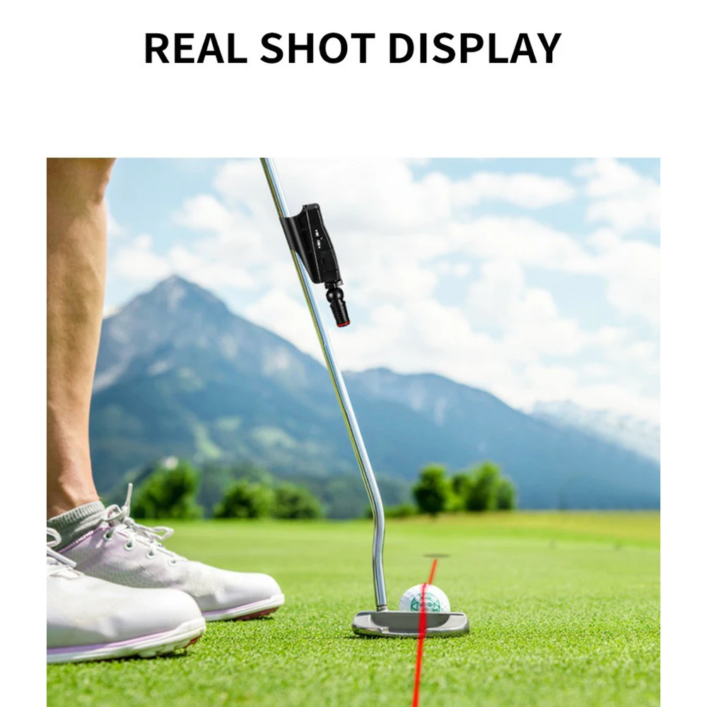 Golf Putter Laser Sight Putting Aids, Indoor Teaching Linear Laser, Practice Machine, Aiming Instrument, Line Corrector