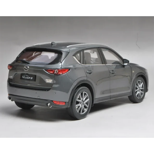 Orignial Diecast Alloy 1:18 Scale Mazda CX-5 CX5 2018 Car Model SUV Gray  Red Classic Collection Display Ornament Gift Souvenir