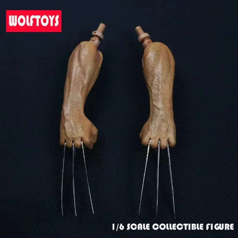 1/6 مقياس بالذئب البديل رجل العم الذئب الذراع قبضة مخلب نوع اليد ل Worldbox AT012 AT017 الجسم أرقام عمل لعبة مجسمة