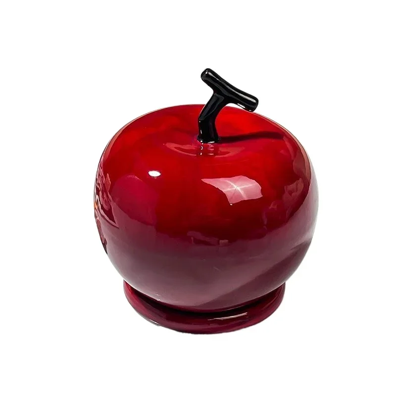 

High-value apple decorative toothpick box, light luxury, high-value high-value toothpick, cotton swab holder, creative dental