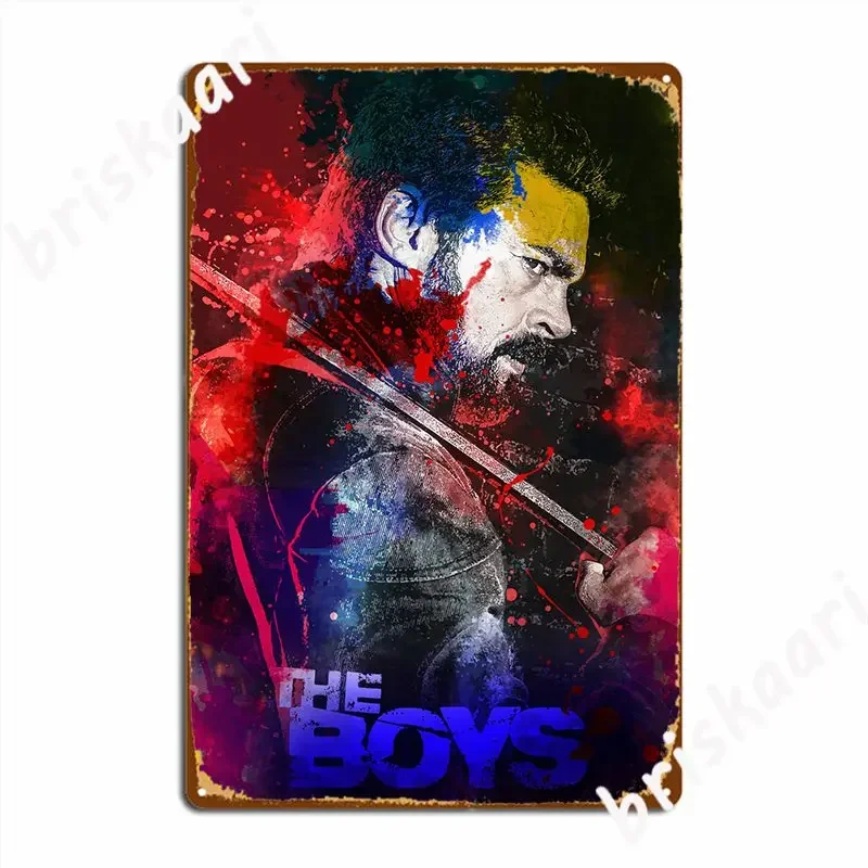 Billy Butcher Metal Plaque Poster Painting Décor Party Club Designing Tin Sign Poster