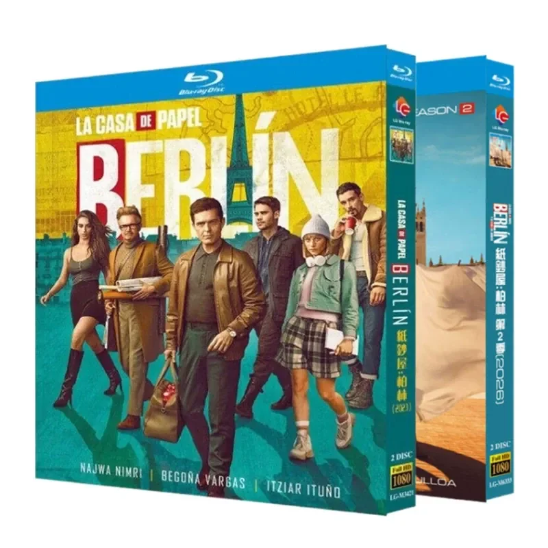 

BD Blu-ray Disc House of Banknotes Berlin Seasons 1-2 Spanish Drama 1080p Box Set