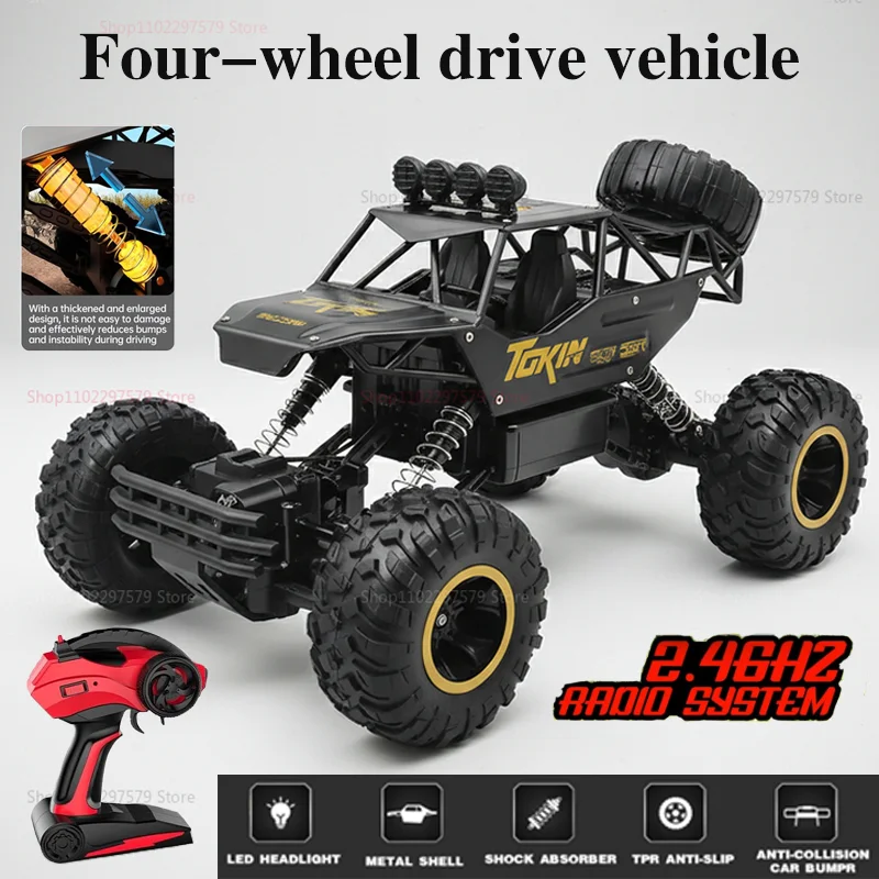 

1:12 RC Cars All Terrain Off-Road Truck 30KM/H Remotes Controlled Electric Buggy Vehicle Toy Gift for Boys Kids Outdoors Racings