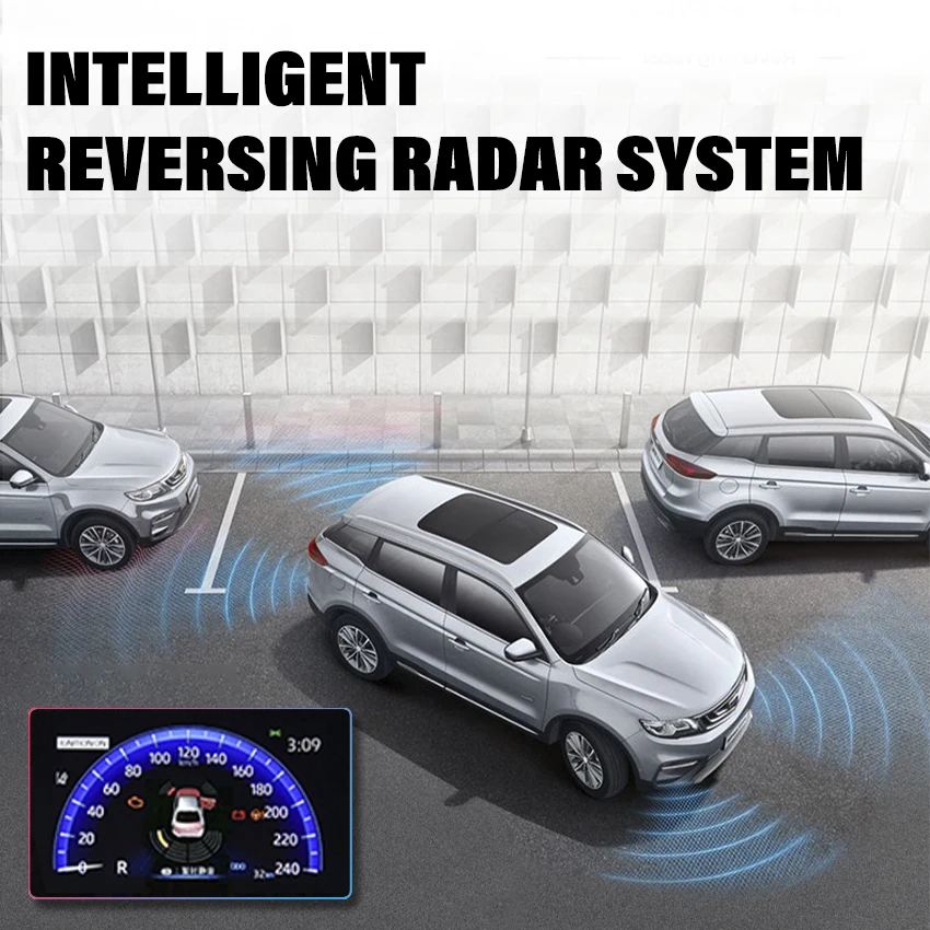 New! Car Parking Sensor Assistance Backup Radar Buzzer System For Mitsubishi Outlander 2016 2017 2018 2019 2020 2021 2022 2023