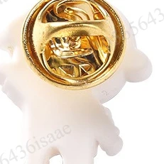 New cartoon accessory: creative and cute space and Earth astronaut badge, anti-flash buckle