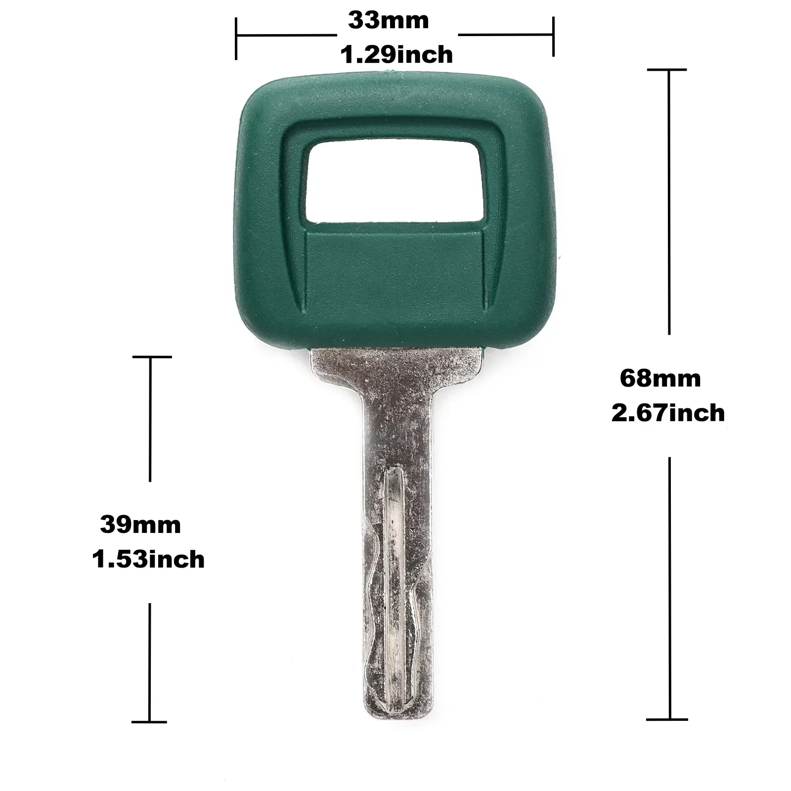 5Pcs Laser Cut Ignition Key Compatible with Volvo Articulated Heavy Equipment A20C A25C A25D A30C A35C A40 DA25D DA30D A35D A40D