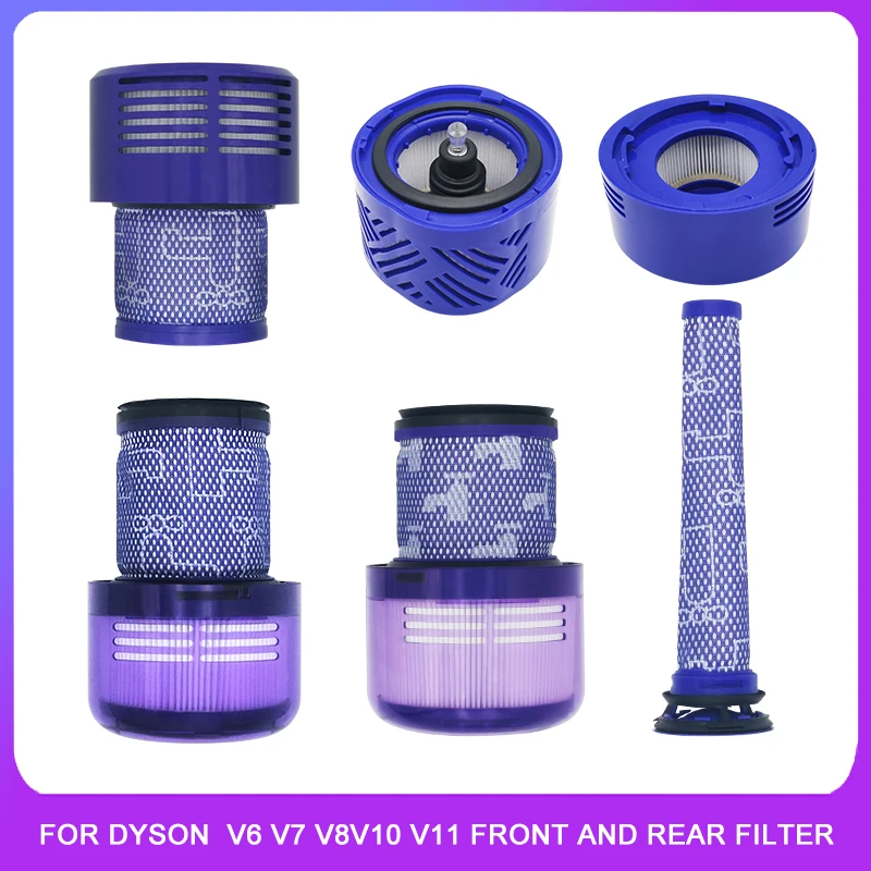 For dyson vacuum cleaner filter accessories V6 V7 V8V10 V11 front and rear filter element