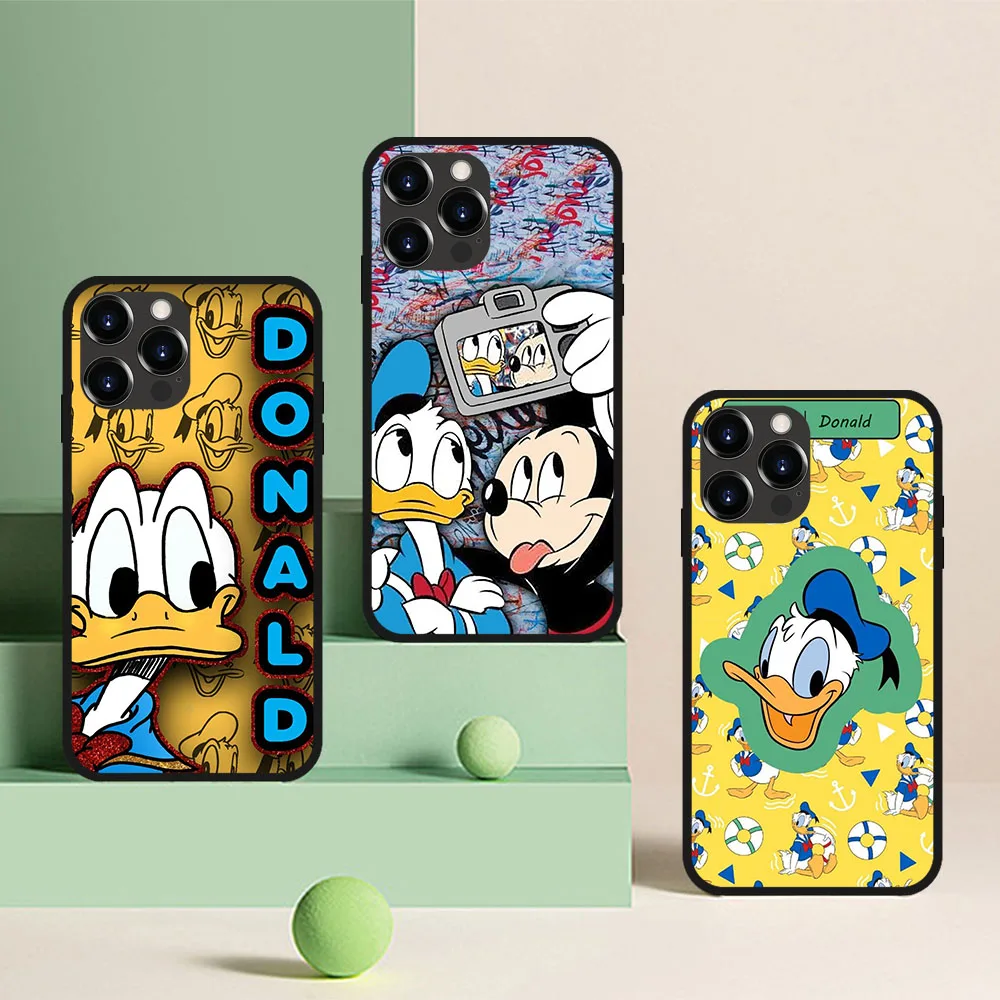 IT-26 Donald Duck Daisy Soft Case For VIVO Y70S Y51S Y70T Y73S S7E V23 V23 Pro T1 Y75 Y3 Y3S Y10 Y76 Y20i Y91 Y31S Y52S