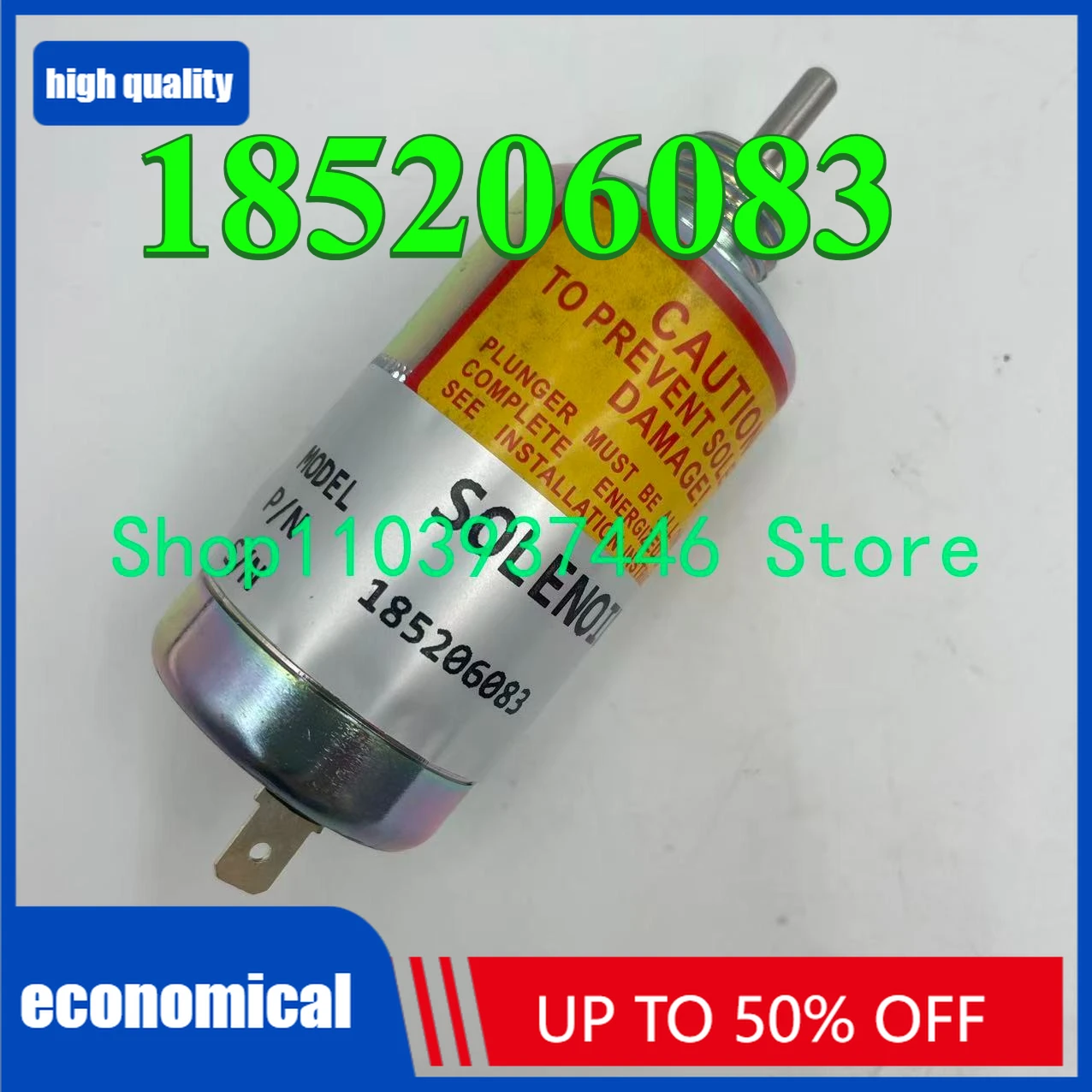 

12V 185206083 Fuel Shut Off Stop Solenoid 185206085 CS2610 630300 For 100 Series Engine Stop Solenoid