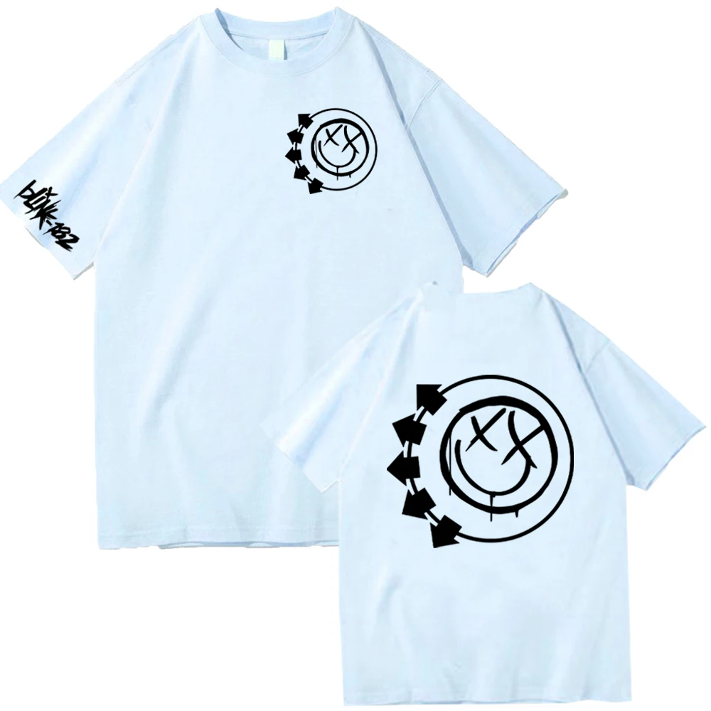 Blink 182 Shirt Blink 182 Music Shirt Blink 182 Merch Gift for Blink 182 Fans Unsiex O-Neck Short Sleeve Shirts